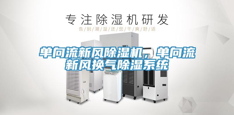 單向流新風除濕機,單向流新風換氣除濕系統(tǒng)