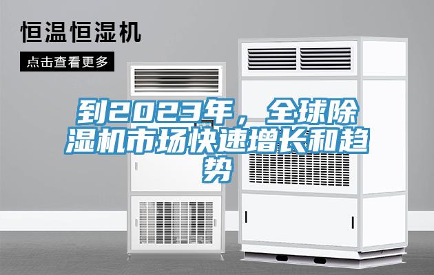 到2023年，全球除濕機(jī)市場(chǎng)快速增長(zhǎng)和趨勢(shì)