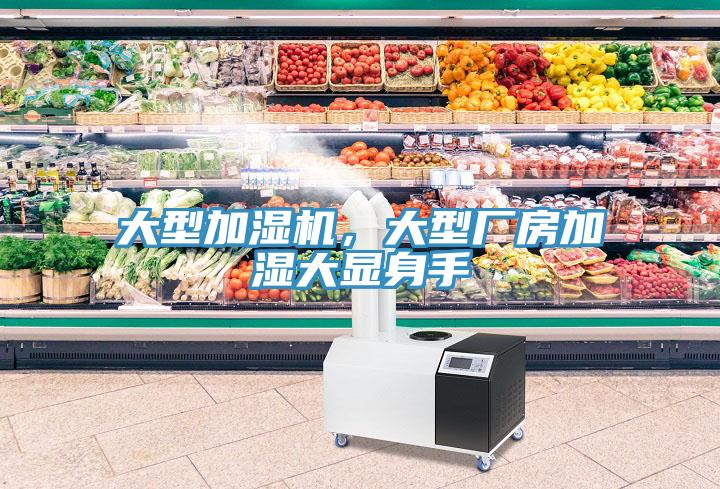 大型加濕機,大型廠房加濕大顯身手