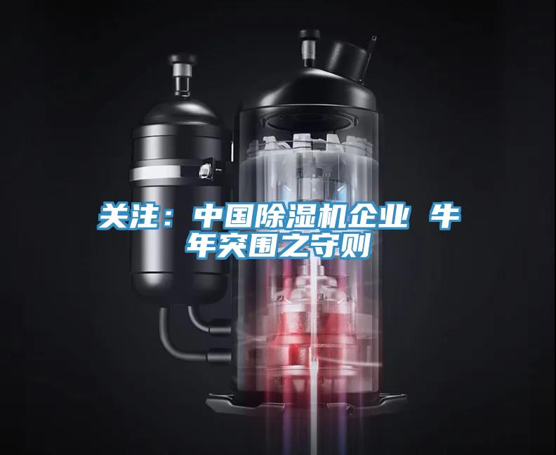關注:中國除濕機企業 牛年突圍之守則