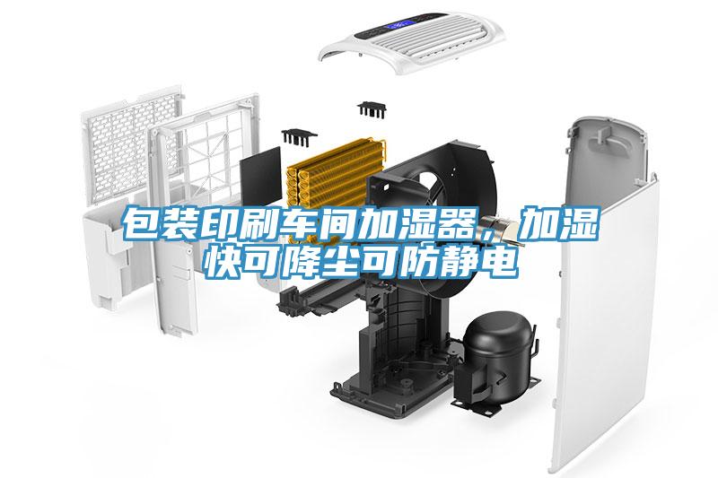 包裝印刷車間加濕器,加濕快可降塵可防靜電