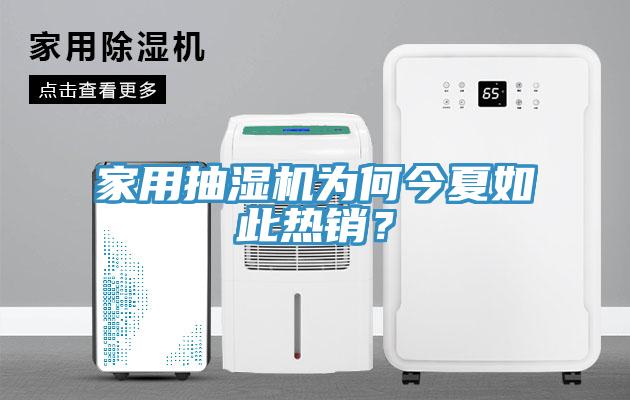 家用抽濕機為何今夏如此熱銷？