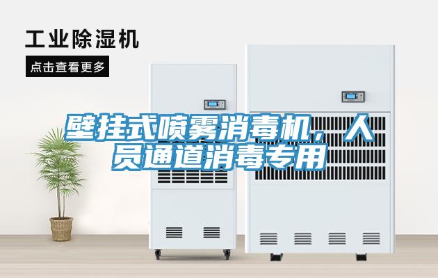 壁掛式噴霧消毒機,人員通道消毒專用