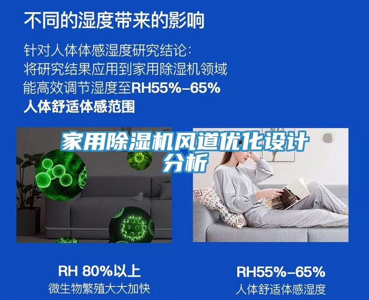 家用除濕機風道優化設計分析