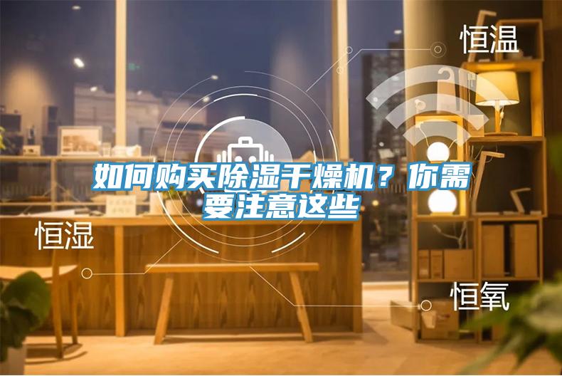 如何購(gòu)買(mǎi)除濕干燥機(jī)？你需要注意這些