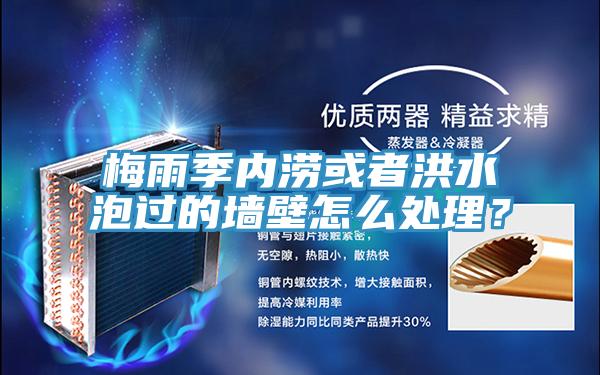 梅雨季內澇或者洪水泡過的墻壁怎么處理？