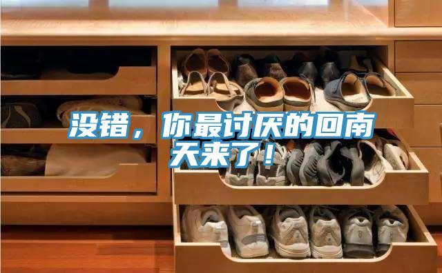 沒(méi)錯(cuò)，你最討厭的回南天來(lái)了！