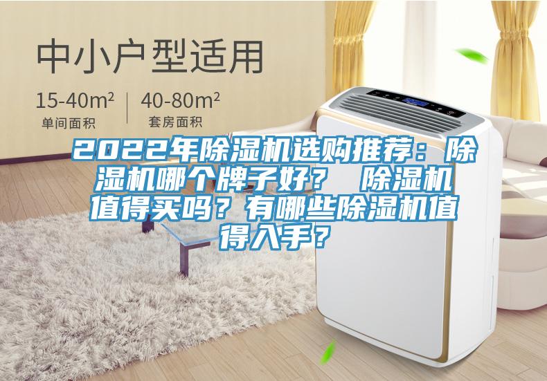 2022年除濕機選購推薦：除濕機哪個牌子好？ 除濕機值得買嗎？有哪些除濕機值得入手？
