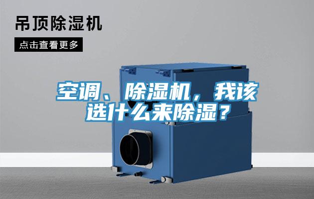 空調、除濕機,我該選什么來除濕?