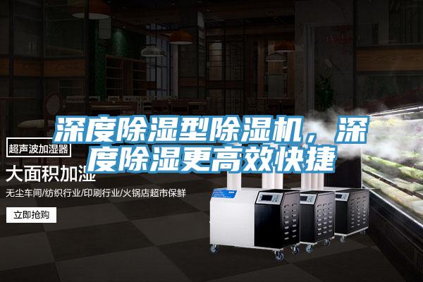 深度除濕型除濕機(jī),深度除濕更高效快捷