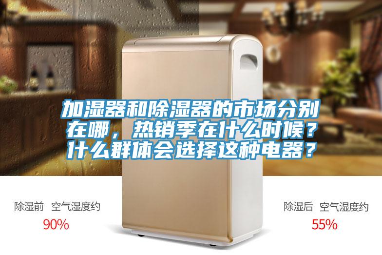 加濕器和除濕器的市場分別在哪，熱銷季在什么時(shí)候？什么群體會選擇這種電器？