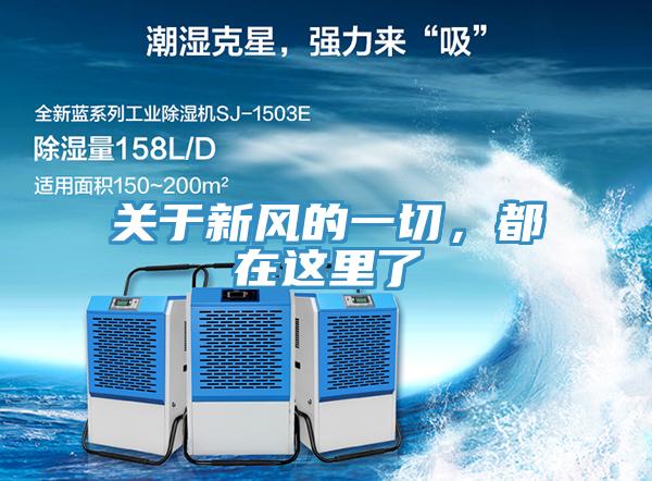 關于新風的一切,都在這里了