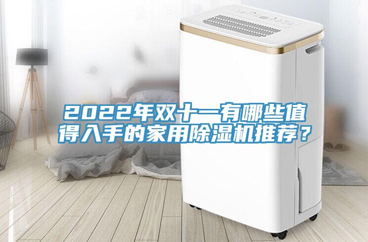 2022年雙十一有哪些值得入手的家用除濕機推薦?