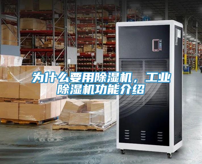 為什么要用除濕機，工業除濕機功能介紹