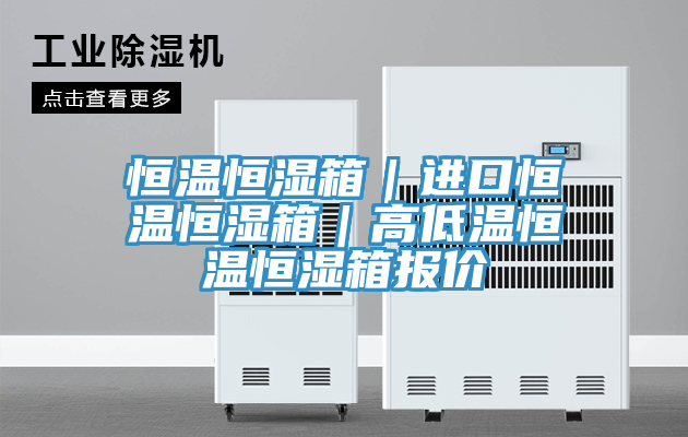 恒溫恒濕箱|進口恒溫恒濕箱|高低溫恒溫恒濕箱報價