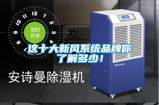 這十大新風(fēng)系統(tǒng)品牌你了解多少!