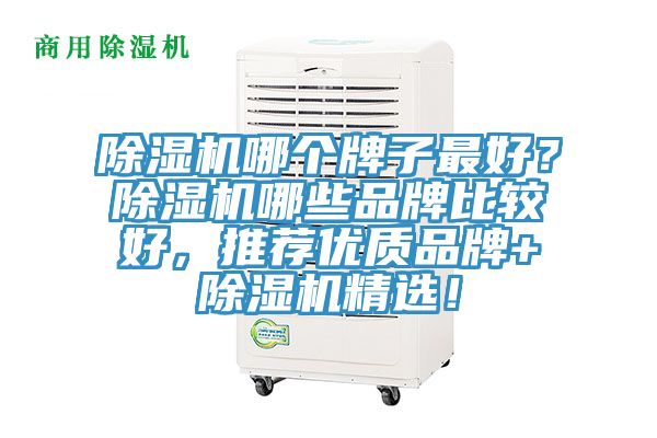 除濕機哪個牌子最好?除濕機哪些品牌比較好,推薦優(yōu)質(zhì)品牌+除濕機精選!